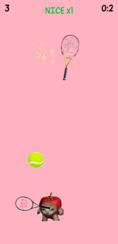 Baixar Cat Tennis Champion Casual para Android captura de tela 3