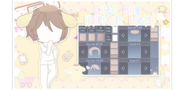 Baixar Gacha Hair Style Aventura para Android captura de tela 2