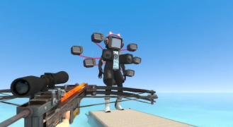 Baixar TV WOMEN vs TV MAN Mod GMOD Aventura para Android captura de tela 5