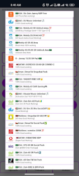 Baixar Sylnet UDP Contato para Android captura de tela 2