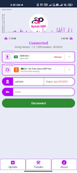 Baixar Sylnet UDP Contato para Android captura de tela 3