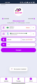 Baixar Sylnet UDP Contato para Android captura de tela 4