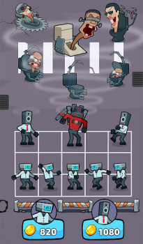 Baixar Merge War: Monster vs Cyberman Arcade para Android captura de tela 6