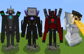 Baixar Titan TV Man mod for MCPE Personalização para Android captura de tela 6