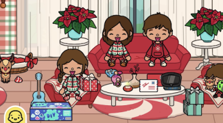 Baixar Toca Boca - Christmas Routine Aventura para Android captura de tela 2