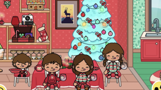 Baixar Toca Boca - Christmas Routine Aventura para Android captura de tela 3
