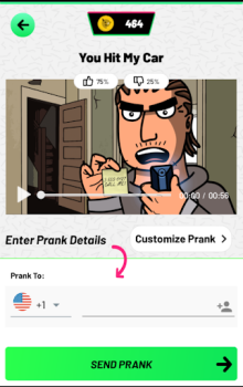Baixar PRANK DIAL - Prank Call App Entretenimento para Android captura de tela 2