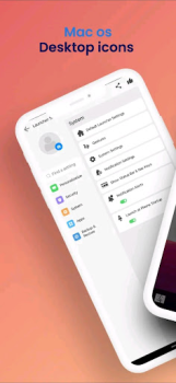 Baixar Mac OS Launcher Plus Personalização para Android captura de tela 6