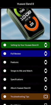 Baixar Huawei Band 8 Instructions Ferramentas para Android captura de tela 2