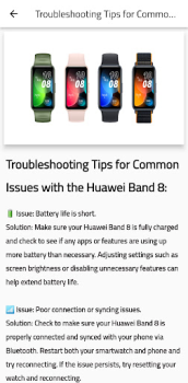 Baixar Huawei Band 8 Instructions Ferramentas para Android captura de tela 6