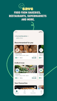 Baixar Too Good To Go Comida e bebida para Android captura de tela 2