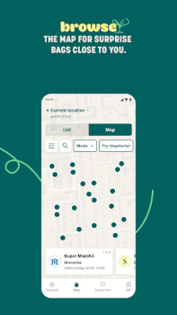 Baixar Too Good To Go Comida e bebida para Android captura de tela 6