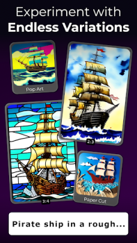 Baixar CreArt - Gerador de arte AI Arte e design para Android captura de tela 6
