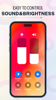Baixar iOS 17 - Control Center App Personalização para Android captura de tela 4