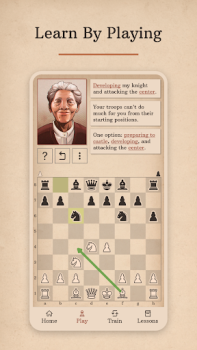 Baixar Learn Chess with Dr. Wolf Educacional para Android captura de tela 3