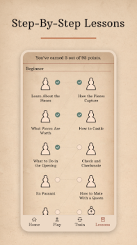 Baixar Learn Chess with Dr. Wolf Educacional para Android captura de tela 4