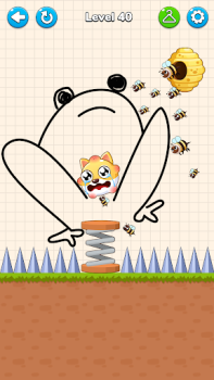 Baixar Salve o Cachorro: Jogo Offline Casual para Android captura de tela 3