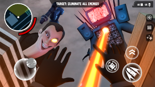 Baixar Skbidi Toilet War: FPS Shooter Jogos de ação para Android captura de tela 2
