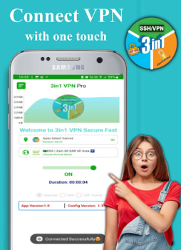 Baixar 3in1 ViP VPN Contato para Android captura de tela 2