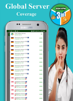 Baixar 3in1 ViP VPN Contato para Android captura de tela 3