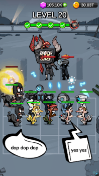 Baixar Toilet Monster Merge Games Arcade para Android captura de tela 6