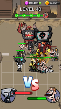Baixar Toilet Monster Merge Games Arcade para Android captura de tela 7