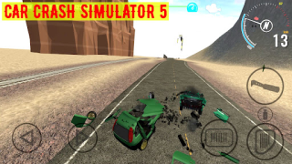 Baixar Car Crash Simulator 5 Raça para Android captura de tela 2