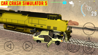 Baixar Car Crash Simulator 5 Raça para Android captura de tela 3