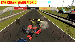 Baixar Car Crash Simulator 5 Raça para Android captura de tela 4