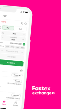 Baixar Fastex: Buy Bitcoin & Crypto Finanças para Android captura de tela 6