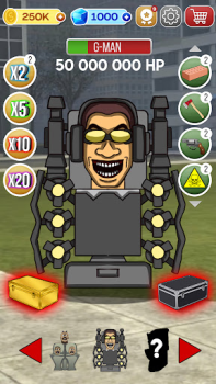 Baixar Skibidi Fight - Toilet Battle Casual para Android captura de tela 3