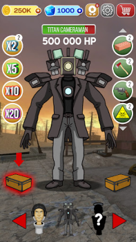 Baixar Skibidi Fight - Toilet Battle Casual para Android captura de tela 4