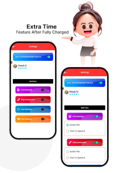 Baixar Battery Sound Notification Ferramentas para Android captura de tela 2