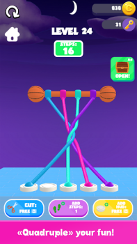 Baixar Twisted Ropes 3D Tangle Master Quebra-cabeças para Android captura de tela 7