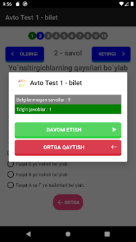 Baixar Avto Test 1000+ Carros e transporte para Android captura de tela 4