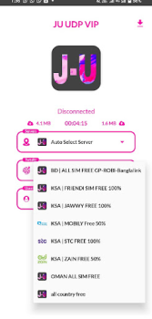Baixar Ju UDP ViP Ferramentas para Android captura de tela 2
