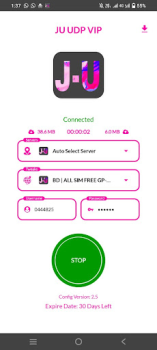 Baixar Ju UDP ViP Ferramentas para Android captura de tela 3