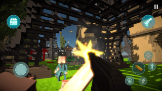 Baixar Voxel World: Sandbox Online Simuladores para Android captura de tela 7