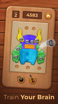 Baixar Madeira Puzzle Porca Parafuso Quebra-cabeças para Android captura de tela 6