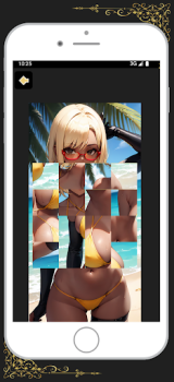 Baixar Adult puzzle-Sexy animate girl Casual para Android captura de tela 2
