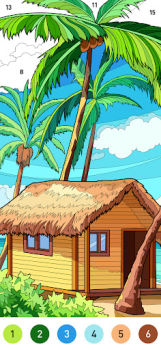 Baixar Pop Color - Pintar por números Educacional para Android captura de tela 2
