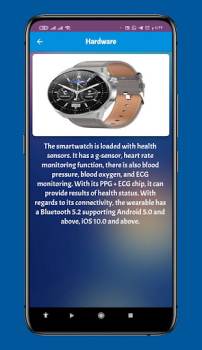 Baixar GT3 Max Smartwatch guide Educação para Android captura de tela 2