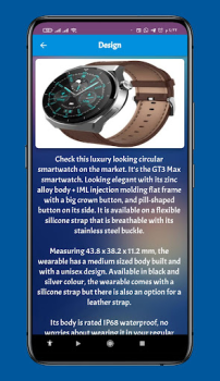 Baixar GT3 Max Smartwatch guide Educação para Android captura de tela 3