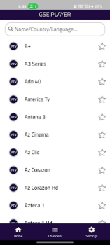 Baixar GSE Smart IPTV - Player Editores e Reprodutores de Vídeo para Android captura de tela 5