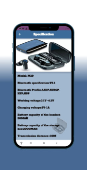 Baixar M19 TWS Wireless Guide Livros e Referências para Android captura de tela 3