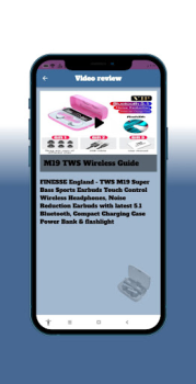 Baixar M19 TWS Wireless Guide Livros e Referências para Android captura de tela 5