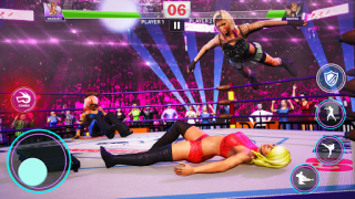 Baixar Girls wrestling fight game Jogos de ação para Android captura de tela 2