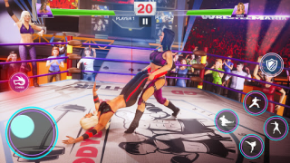 Baixar Girls wrestling fight game Jogos de ação para Android captura de tela 5