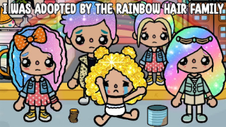 Baixar Toka Boka Rainbow Hair Girl Entretenimento para Android captura de tela 4