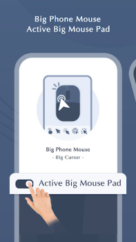 Baixar Big Phone Mouse - Big Cursor Ferramentas para Android captura de tela 2